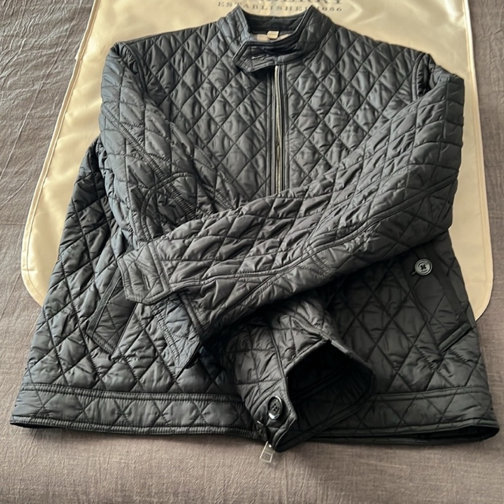 Authentic Quilted Burberry Jacket - image 5